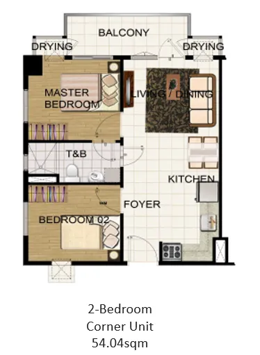 https://manilacondohub-smdc.com/images/properties/field/unit-layouts/36 - T8 FIELD - 2BR Corner Unit (+54.04sqm).webp